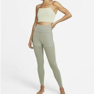Nike Yoga Lux Layered Leggings High Rise Women Sz S NWT